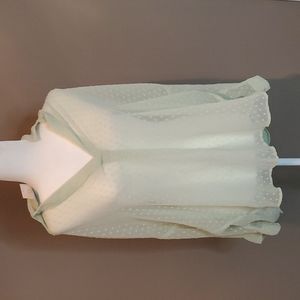 NWT French Connection Mint Green Blouse Small